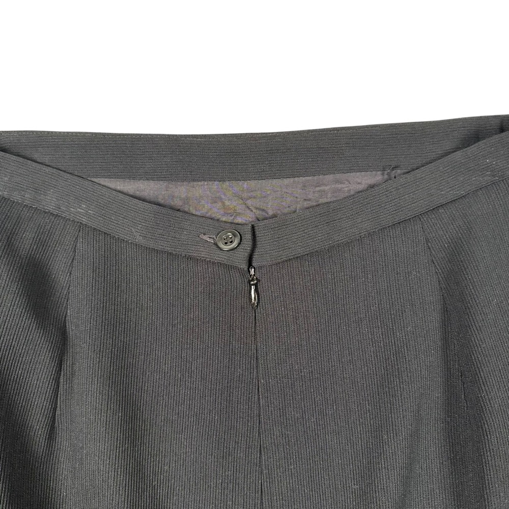 Alex Garfield Garfield & Marks Black Pencil Skirt Vintage‎ USA Made Size 10 724 - Picture 7 of 8